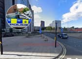 The crash happened on Clay Pit Lane, near the slip to the Leeds Inner Ring Road 