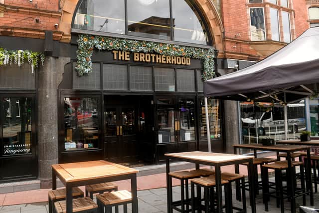 Brotherhood is based in the centre of Leeds. 
