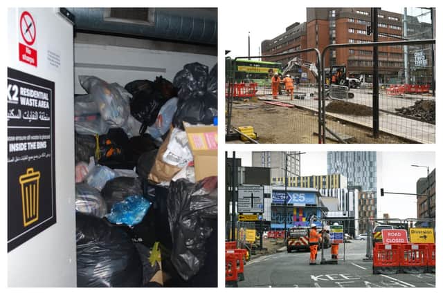 The K2 Apartments have been left without bin collections for over four weeks at a cost of £1,123 in private collections.