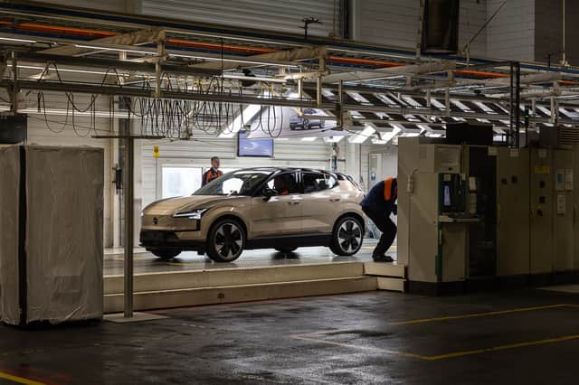 Volvo EX30 SUVs are being recalled over fire fears