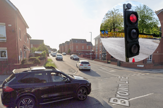 From Monday, March 2 there will be rolling temporary traffic lights starting on Top Moor Side at the junction of Recreation Grove.