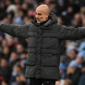 TEAM NEWS: From Manchester City boss Pep Guardiola, above, for his side's Leeds United trip.