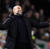 BACK AGAIN: Pep Guardiola with Manchester City to Elland Road to face Leeds United.