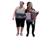 BEFORE AND AFTER: Rita at the start of her 5½ stone weight loss and now named Slimming World’s Greatest Loser 2026 - pain-free and no longer needing knee replacement surgery.