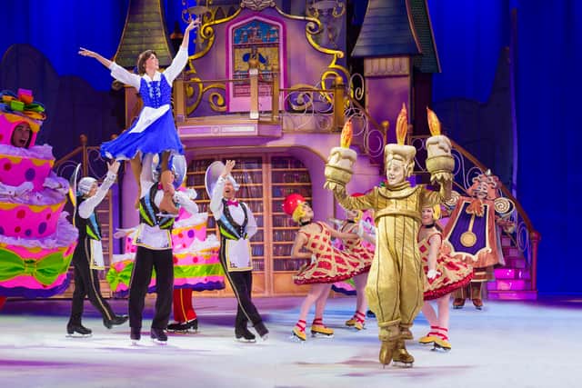 This year’s Diney on Ice production is a high-octane celebration of heroism and adventure.