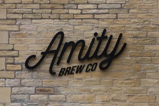 Amity Brew Co is based at the Sunny Bank Mills complex in Farsley.