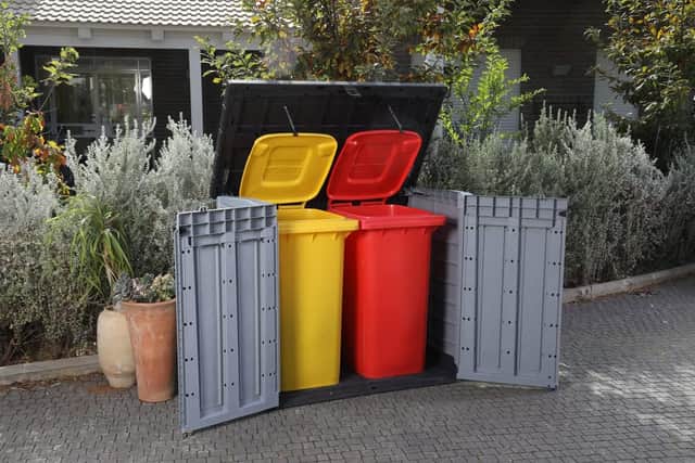 They can even store wheelie bins