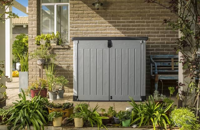 Keter's storage solutions are durable and easy to put together