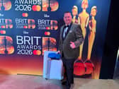Danny Malin at the BRIT Awards 2026