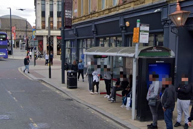Weldeab groped the woman at the bus stop on Boar Lane.