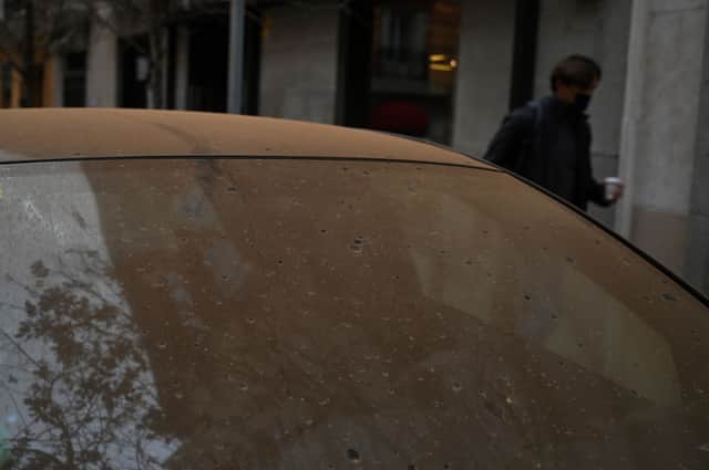 A plume of Saharan dust is on the way to the UK