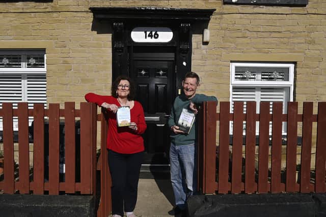 Chris and Moira Corcoran said they are 'proud' to have lived in the house that Barbara Taylor Bradford grew up in in Armley.