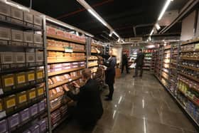 Marks & Spencer will raise pay for around 55,000 store workers by 6.4% from April (Photo: THOMAS SAMSON/AFP via Getty Images)