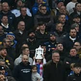 UP FOR THE CUP: Leeds United's fans against Norwich City.