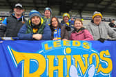 Leeds Rhinos v Castleford   fans   09-03-2036 pic steve riding
Rhinos fans  