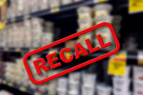 Three celebrity perfumes have been recalled over a 'serious chemical risk'.