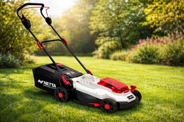 The NETTA Cordless Lawnmower