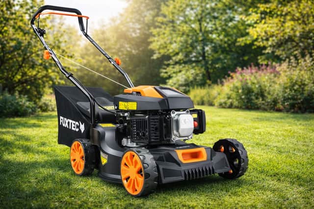 The FUXTEC FX-RM4180 Petrol Lawn Mower