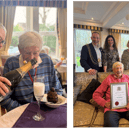 Oulton Manor resident and RAF veteran Eric Gosnay celebrated his 105th birthday with a special party.