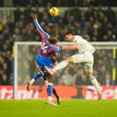 FAV: Crystal Palace striker Jean-Philippe Mateta, left, in the anytime scorer market for Sunday's visit of Leeds United, but only just.
