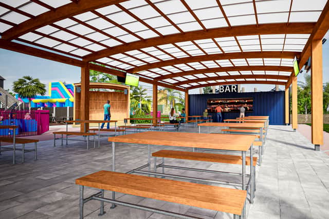 New dining areas and food options have been developed