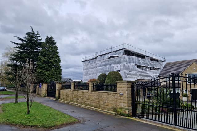 It's not rare to see big houses undergo even bigger refurbishments.