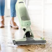 This clever cordless vacuum has a genius spray-mop system built in