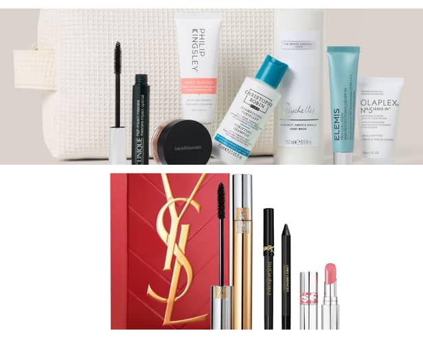 Last-minute beauty gifts recommended by LOOKFANTASTIC, including the LOOKFANTASTIC Mother's Day edit (top).