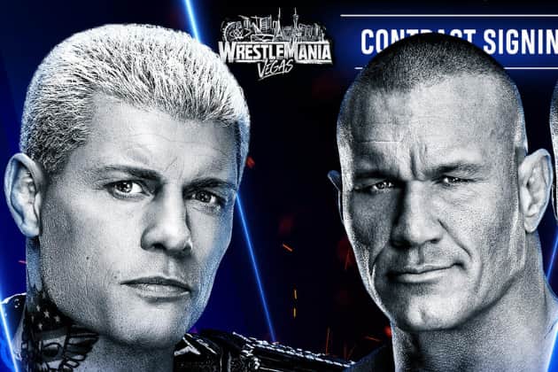 Undisputed WWE Champion Cody Rhodes and Randy Orton make their WrestleMania 42 match official with a contract signing on this evening's SmackDown.