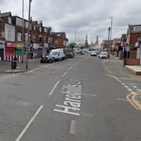 Armed police deployed after ‘masked man with axe’ seen following ram-raid in Leeds