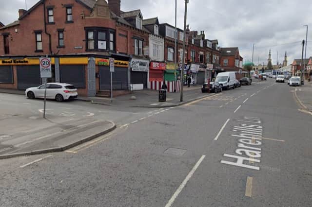 One of the men was found at the junction of Harehills Lane and Dorset Avenue in Leeds on Friday, March 13
