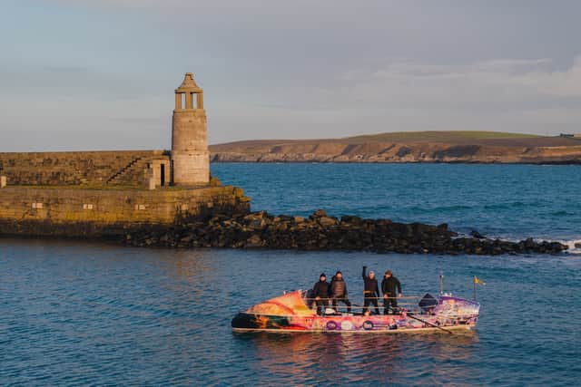 Row4MND crew reach Scotland in latest leg of GB circumnavigation