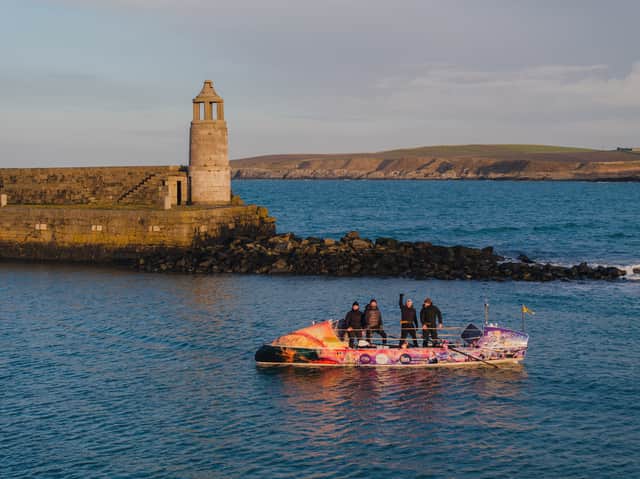 Row4MND crew reach Scotland in latest leg of GB circumnavigation