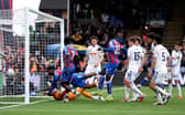 Leeds United produced a huge defensive effort to keep Crystal Palace at bay.