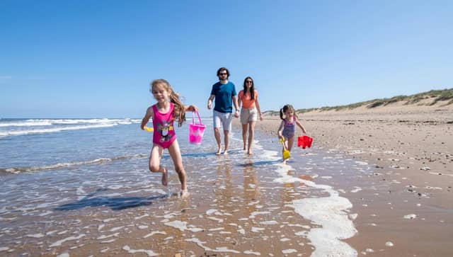 Book some family time on the beach for less than £150 this Easter