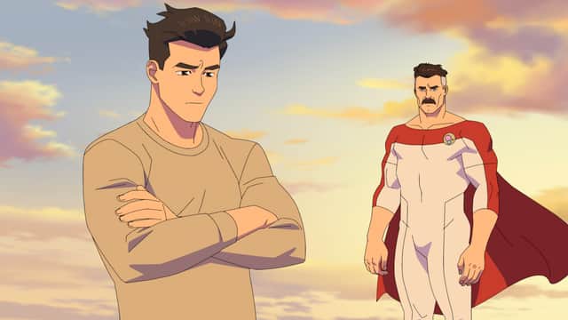 Invincible (Steven Yeun), Omni-Man (JK Simmons)