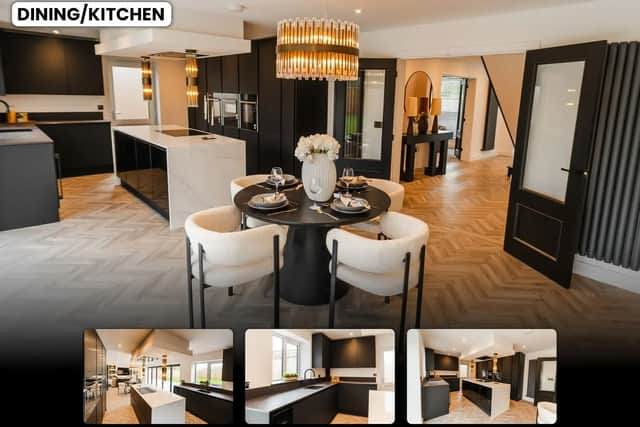 The house has been lavishly furnished, so it's ready to move into
