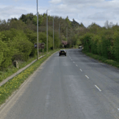 A road closure and signed diversion is in place at A660 Leeds Road, near Golden Acre Park.