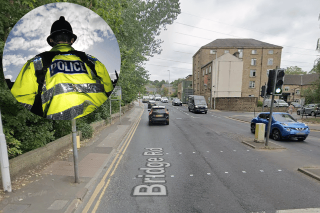 Bridge Road, Kirkstall has been cordoned off.