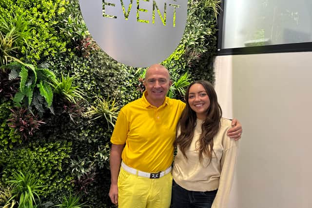 First Event Managing Director Richard Murphy and Project Manager Eva Hague.