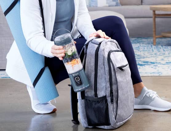 The Ninja Blast is ready to blend a smoothie wherever you are