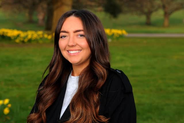 Eva Hague, a project manager with First Events, is now calling on employers to do more to support those living with endometriosis