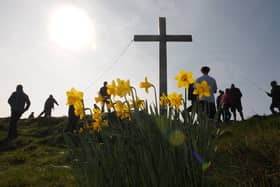 Chevin Easter Cross