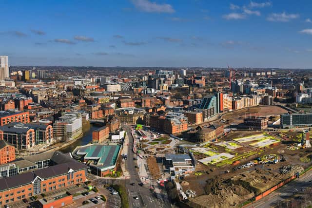 The new town is set to be in the South Bank area of Leeds.
