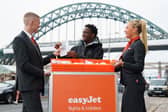 The collaboration marks the launch of easyJet’s new base at Newcastle International Airport.