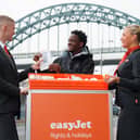 The collaboration marks the launch of easyJet’s new base at Newcastle International Airport.