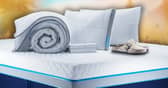 The Simba free bundle includes duvet, pillows, mattress protector and slippers worth up to £836