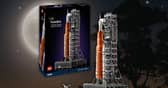The LEGO Artemis Space Launch System set recreates NASA’s next-generation Moon rocket, complete with launch tower and Orion capsule