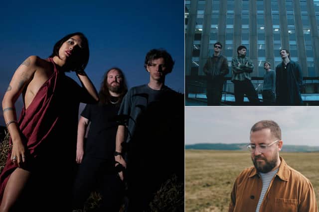 (Clockwise from left) Mandy, Indiana, Basht. and Simeon Walker are just some of the concerts taking place in Leeds this weekend.