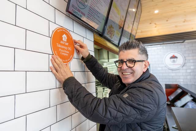 Pizza House Company in Moortown has been recognised as one of Just Eat's 'Takeaway OG's'.
